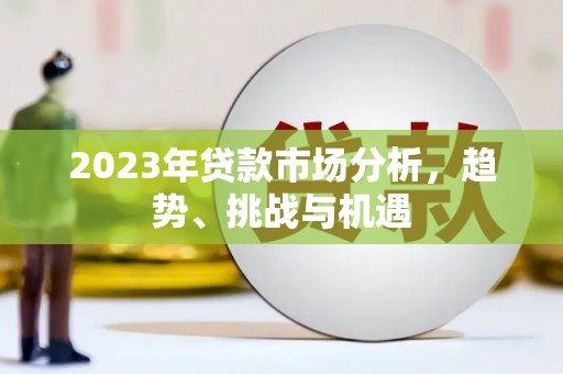 新都2023年贷款市场分析，趋势、挑战与机遇