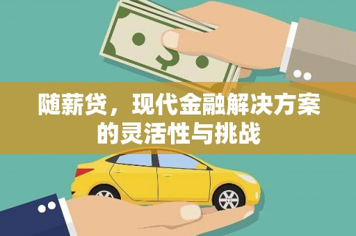 新都随薪贷，现代金融解决方案的灵活性与挑战
