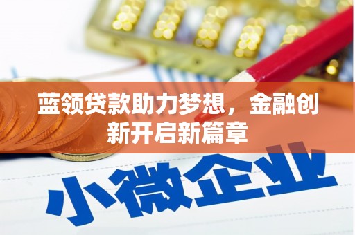新都蓝领贷款助力梦想，金融创新开启新篇章
