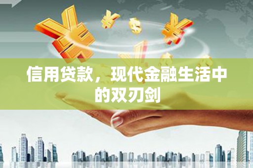 新都信用贷款，现代金融生活中的双刃剑