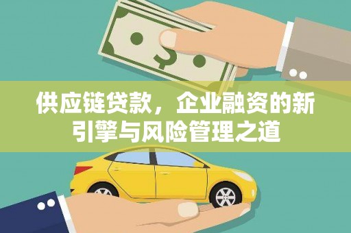 新都供应链贷款，企业融资的新引擎与风险管理之道