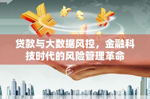 新都贷款与大数据风控，金融科技时代的风险管理革命