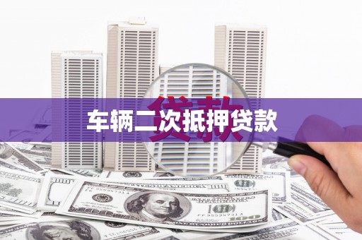 新都车辆二次抵押贷款