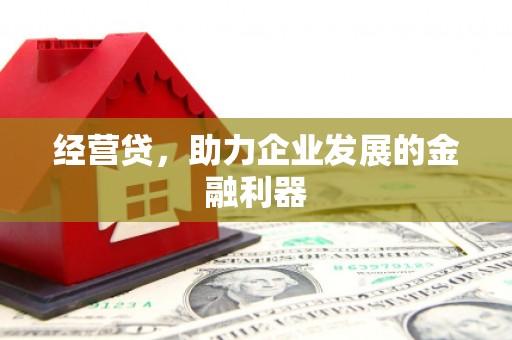 新都经营贷，助力企业发展的金融利器