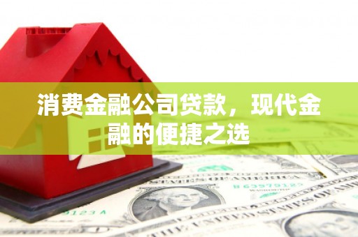新都消费金融公司贷款，现代金融的便捷之选