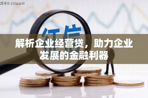 新都解析企业经营贷，助力企业发展的金融利器