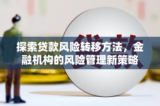 新都探索贷款风险转移方法，金融机构的风险管理新策略