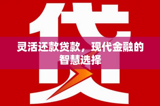 新都灵活还款贷款，现代金融的智慧选择