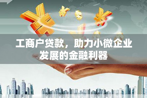 新都工商户贷款，助力小微企业发展的金融利器