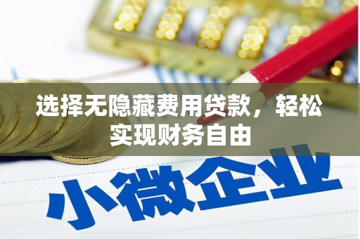 新都选择无隐藏费用贷款，轻松实现财务自由