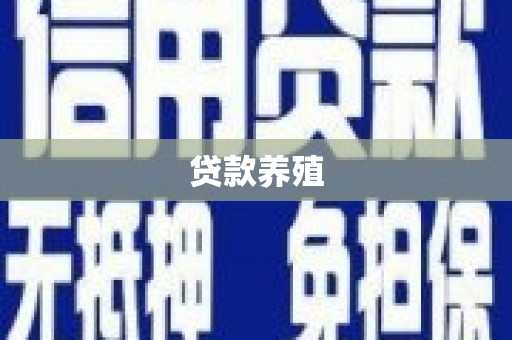 新都贷款养殖