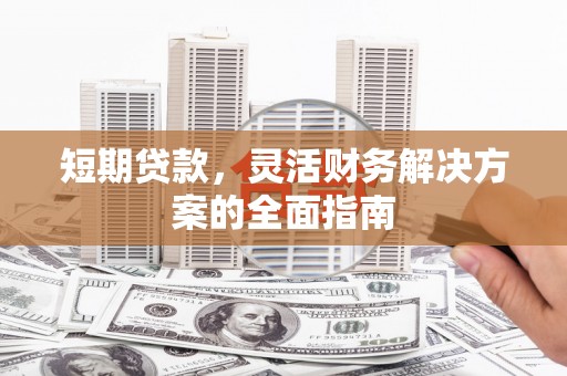 新都短期贷款，灵活财务解决方案的全面指南