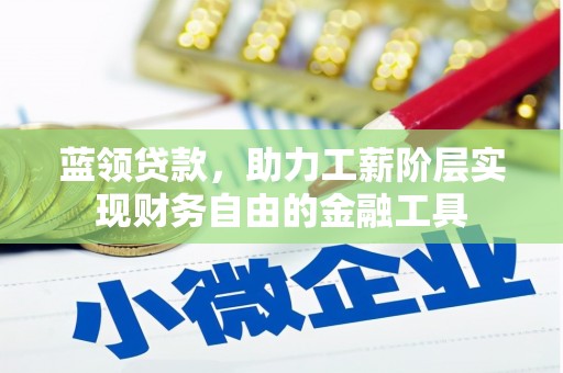 新都蓝领贷款，助力工薪阶层实现财务自由的金融工具