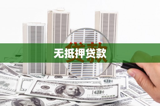 新都无抵押贷款