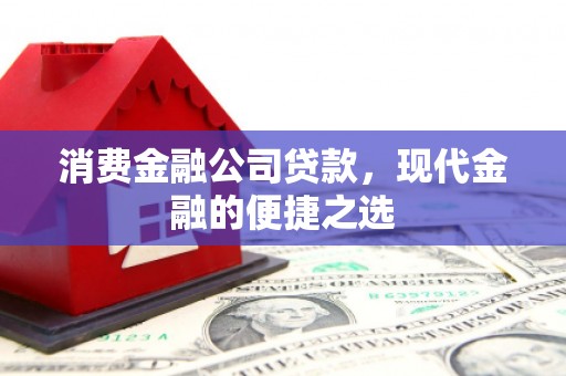 新都消费金融公司贷款，现代金融的便捷之选