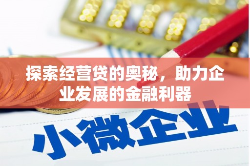 新都探索经营贷的奥秘，助力企业发展的金融利器
