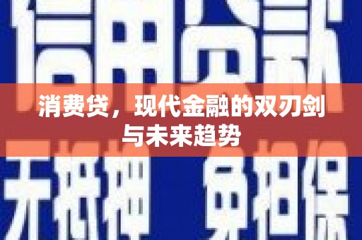 新都消费贷，现代金融的双刃剑与未来趋势