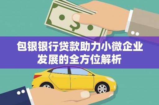 新都包银银行贷款助力小微企业发展的全方位解析
