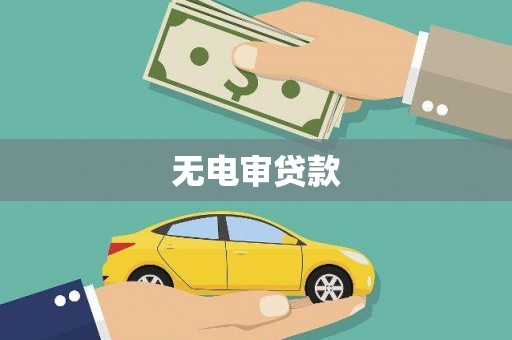 新都无电审贷款