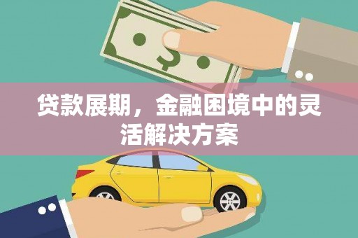 新都贷款展期，金融困境中的灵活解决方案