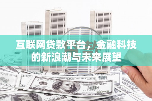 新都互联网贷款平台，金融科技的新浪潮与未来展望