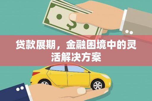 新都贷款展期，金融困境中的灵活解决方案