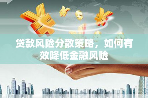 新都贷款风险分散策略，如何有效降低金融风险