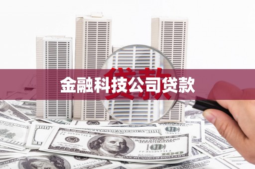 新都金融科技公司贷款