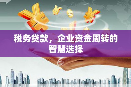 新都税务贷款，企业资金周转的智慧选择