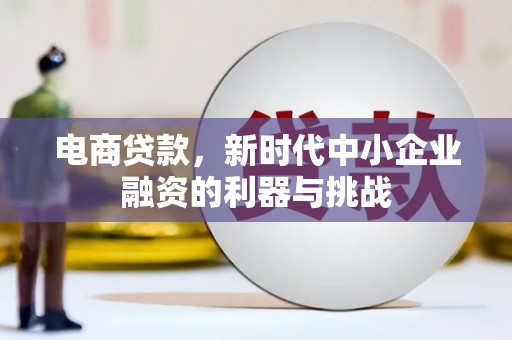 新都电商贷款，新时代中小企业融资的利器与挑战