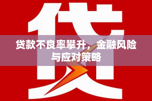 新都贷款不良率攀升，金融风险与应对策略