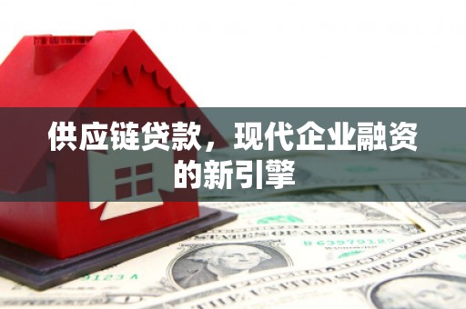 新都供应链贷款，现代企业融资的新引擎