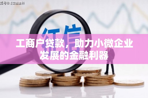 新都工商户贷款，助力小微企业发展的金融利器