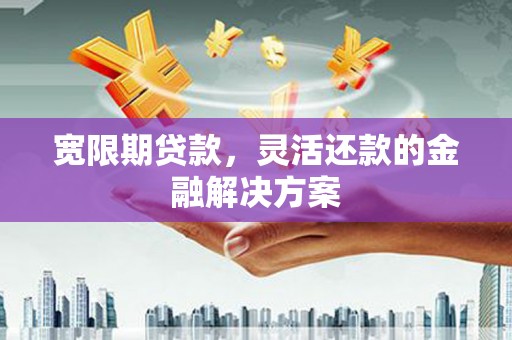 新都宽限期贷款，灵活还款的金融解决方案