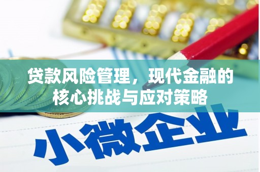 新都贷款风险管理，现代金融的核心挑战与应对策略