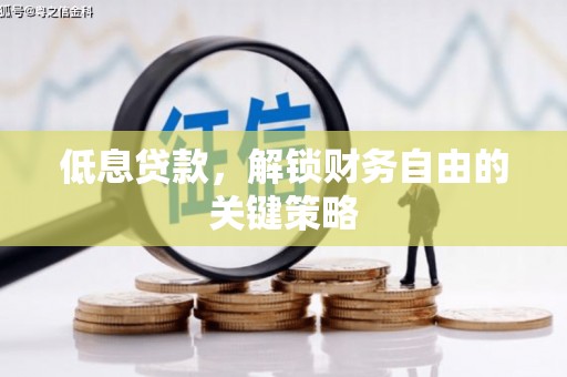 新都低息贷款，解锁财务自由的关键策略