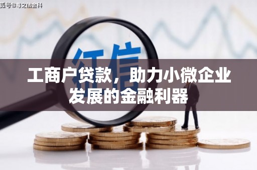 新都工商户贷款，助力小微企业发展的金融利器