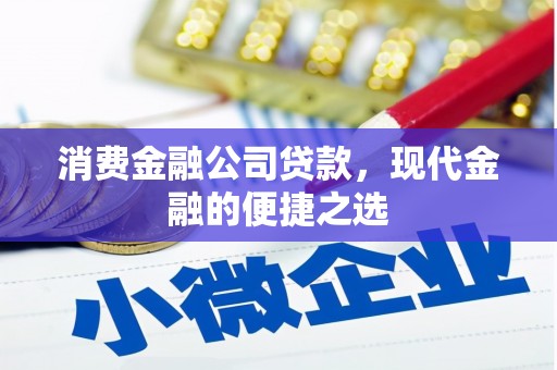 新都消费金融公司贷款，现代金融的便捷之选
