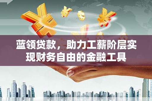 新都蓝领贷款，助力工薪阶层实现财务自由的金融工具