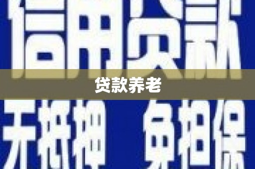 新都贷款养老