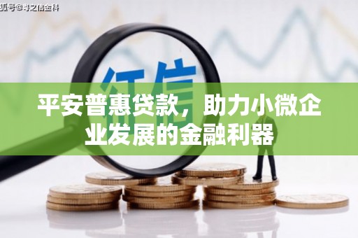 新都平安普惠贷款，助力小微企业发展的金融利器