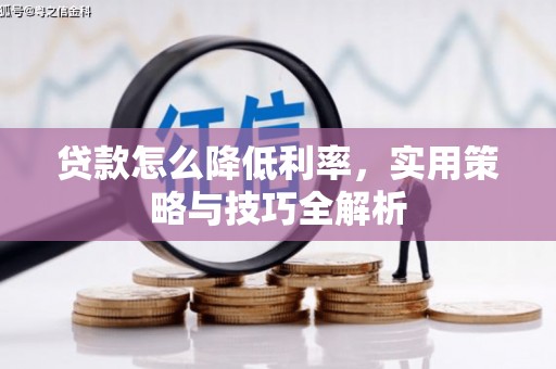 新都贷款怎么降低利率，实用策略与技巧全解析