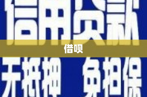 新都借呗