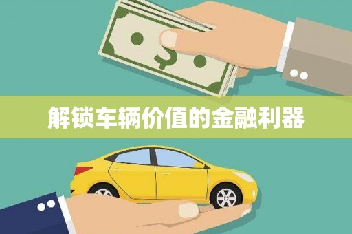 新都解锁车辆价值的金融利器